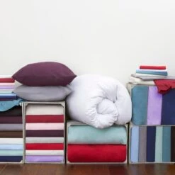 Non Iron Plain Dye White Oxford Pillowcase -Home Furnishing Store 1000000608 alt02