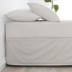 Non Iron Plain Dye Silver Valance -Home Furnishing Store 1000089372 alt01