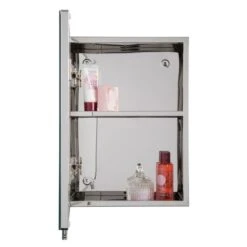 Avon Stainless Steel Single Door Cabinet -Home Furnishing Store 1000098023 alt02