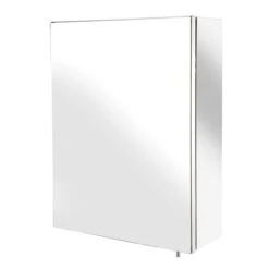 Avon Stainless Steel Single Door Cabinet -Home Furnishing Store 1000098023 alt03