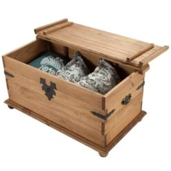 Corona Storage Trunk, Pine 12 Corona Storage Trunk, Pine -Home Furnishing Store 1000108058 alt02