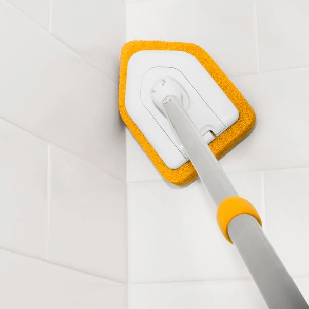 OXO Saffron Tub And Tile Scrubber 4 OXO Saffron Tub And Tile Scrubber - Image 2