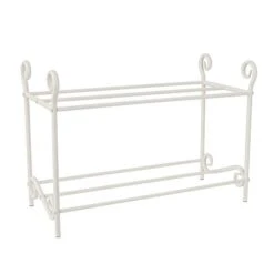 Cream Shoe Rack 5 Cream Shoe Rack -Home Furnishing Store 1000120097 alt01