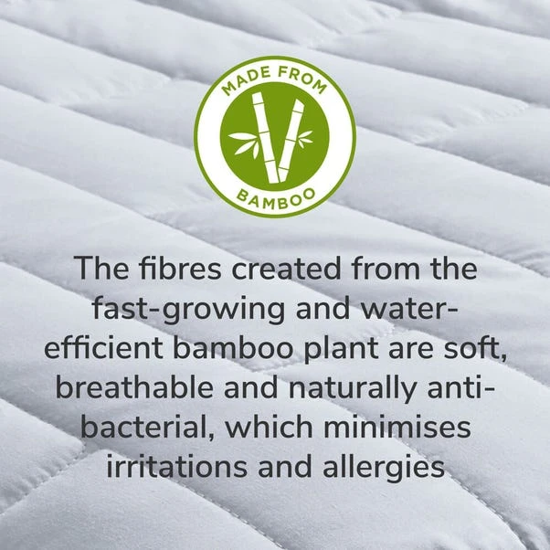 Panda Bamboo Memory Foam Mattress Topper 7 Panda Bamboo Memory Foam Mattress Topper - Image 5