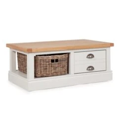 Compton Coffee Table With Baskets, Ivory 12 Compton Coffee Table With Baskets, Ivory -Home Furnishing Store 1000162415 alt02