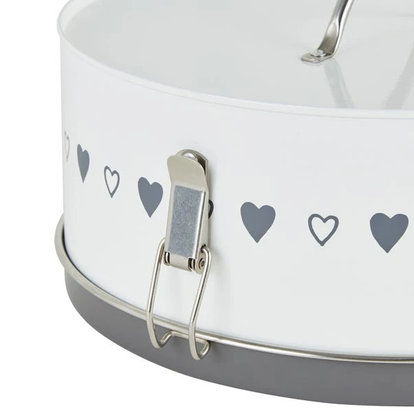 Dunelm Life Is What You Bake Of It Clip Top Cake Tin 5 Dunelm Life Is What You Bake Of It Clip Top Cake Tin - Image 3