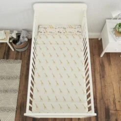 Safari Natural 100% Cotton Pack Of 2 Fitted Sheets -Home Furnishing Store 1000167433 alt02