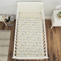 Safari Natural 100% Cotton Pack Of 2 Fitted Sheets -Home Furnishing Store 1000167433 alt03