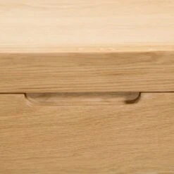 Curve 3 Drawer Chest, Oak 8 Curve 3 Drawer Chest, Oak -Home Furnishing Store 1000169302 alt02