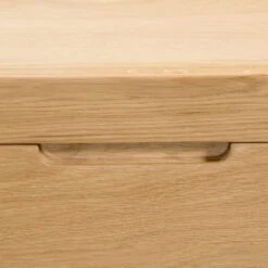 Curve 5 Drawer Chest, Oak -Home Furnishing Store 1000169304 alt03