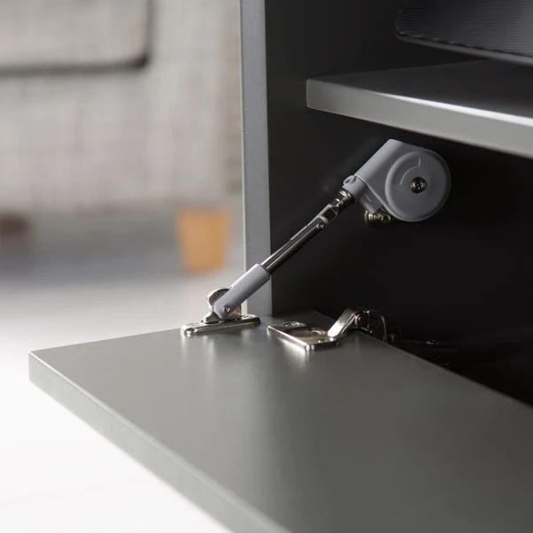 Carbon TV Unit, Black For TVs Up To 55" 6 Carbon TV Unit, Black For TVs Up To 55" - Image 4