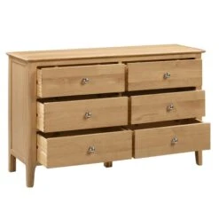 Cotswold Wide 6 Drawer Chest, Oak -Home Furnishing Store 1000169821 alt03