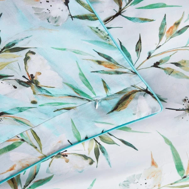 Dorma Nature Garden 100% Cotton Standard Pillowcase Pair 4 Dorma Nature Garden 100% Cotton Standard Pillowcase Pair - Image 2