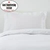 Non Iron Plain Dye White Oxford Pillowcase 1 Non Iron Plain Dye White Oxford Pillowcase -Home Furnishing Store 30145819