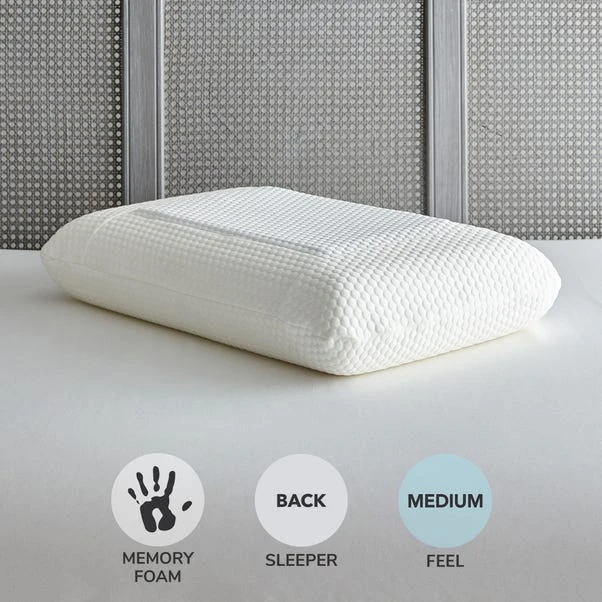 Gel Fusion Memory Foam Back Sleeper Pillow 3 Gel Fusion Memory Foam Back Sleeper Pillow