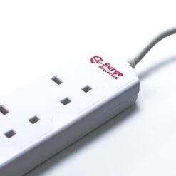 Status 4 Way 2M Extension Leads With 2USB Ports -Home Furnishing Store 30215104 alt03