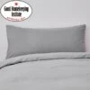Non Iron Plain Dye Slate Body Pillowcase -Home Furnishing Store 30241332