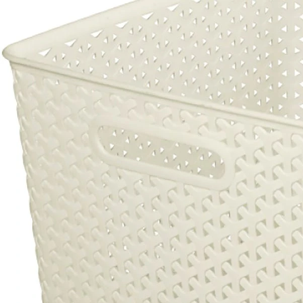 Curver Plastic Storage Basket 22 Curver Plastic Storage Basket - Image 20