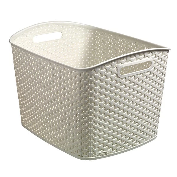 Curver Plastic Storage Basket 9 Curver Plastic Storage Basket - Image 7