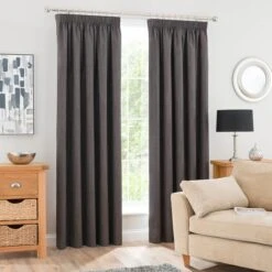Solar Blackout Pencil Pleat Curtains 34 Solar Blackout Pencil Pleat Curtains -Home Furnishing Store 30285162 alt01