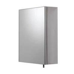 Avon Stainless Steel Single Door Cabinet -Home Furnishing Store 30300613 alt03