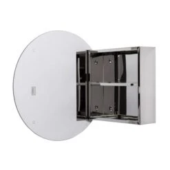 Severn Circular Stainless Steel Cabinet 16 Severn Circular Stainless Steel Cabinet -Home Furnishing Store 30300619 alt04