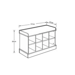 Kempton Shoe Bench 22 Kempton Shoe Bench -Home Furnishing Store 30389176 alt09