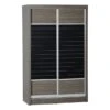 Lennon Sliding Double Wardrobe, Black 2 Lennon Sliding Double Wardrobe, Black -Home Furnishing Store 30541721