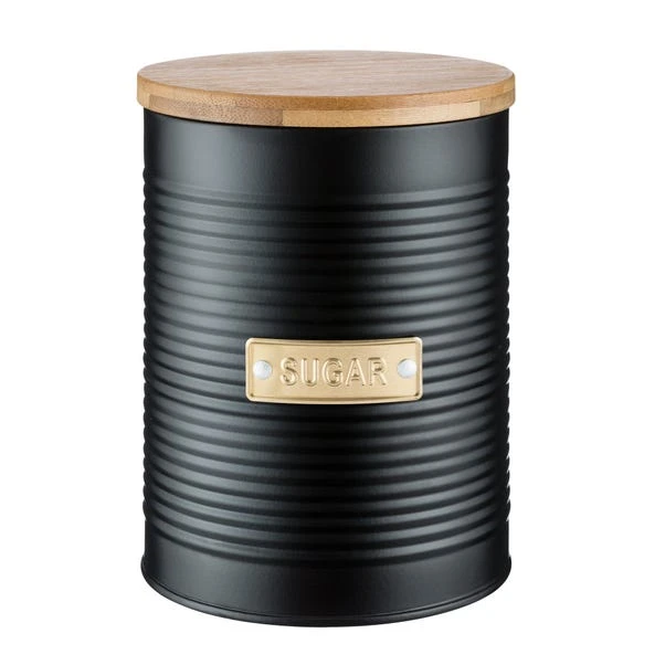 Typhoon Living Otto Black Kitchen Canister 3 Typhoon Living Otto Black Kitchen Canister