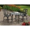 Rose Gunmetal Grey Armchair Patio Set 2 Rose Gunmetal Grey Armchair Patio Set -Home Furnishing Store 30598646