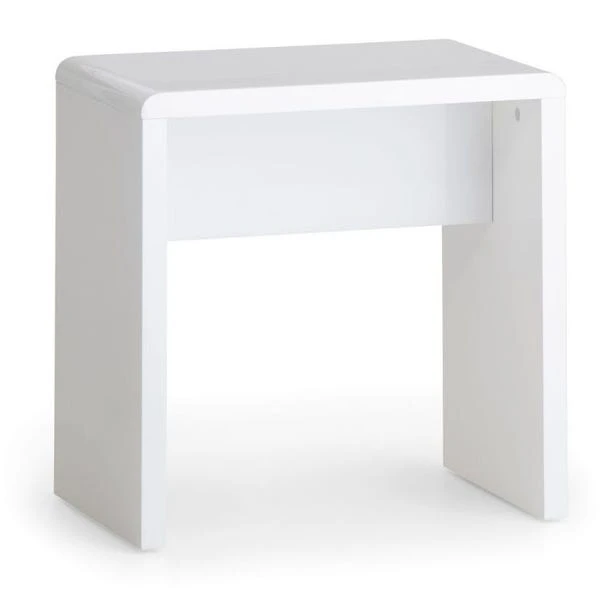 Manhattan Dressing Table Stool, White 3 Manhattan Dressing Table Stool, White