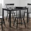 Hudson 4 Seater Rectangular Dining Table, Black 1 Hudson 4 Seater Rectangular Dining Table, Black -Home Furnishing Store 30621548