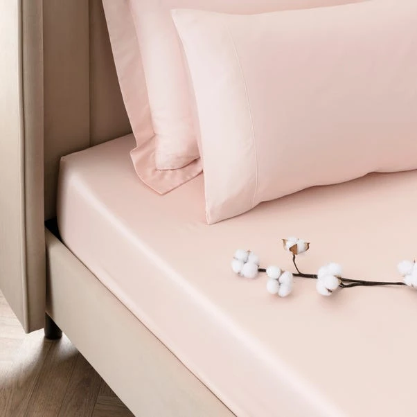 Dorma Smooth & Soft 300 Thread Count Cotton Sateen Fitted Sheet 20 Dorma Smooth & Soft 300 Thread Count Cotton Sateen Fitted Sheet - Image 18