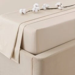 Dorma Smooth & Soft 300 Thread Count Cotton Sateen Flat Sheet 31 Dorma Smooth & Soft 300 Thread Count Cotton Sateen Flat Sheet -Home Furnishing Store 30624451 alt01