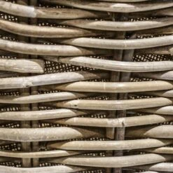 40cm Round Wicker Log Basket With Handles -Home Furnishing Store 30635759 alt05