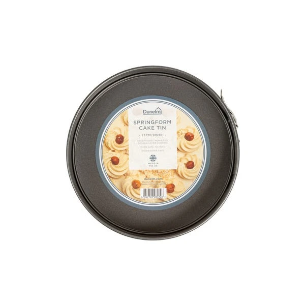 Dunelm 22cm Round Springform Cake Tin 3 Dunelm 22cm Round Springform Cake Tin
