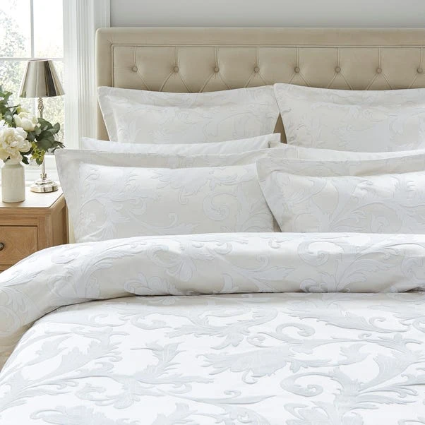 Dorma Acanthus Jacquard Duvet Cover 19 Dorma Acanthus Jacquard Duvet Cover - Image 17
