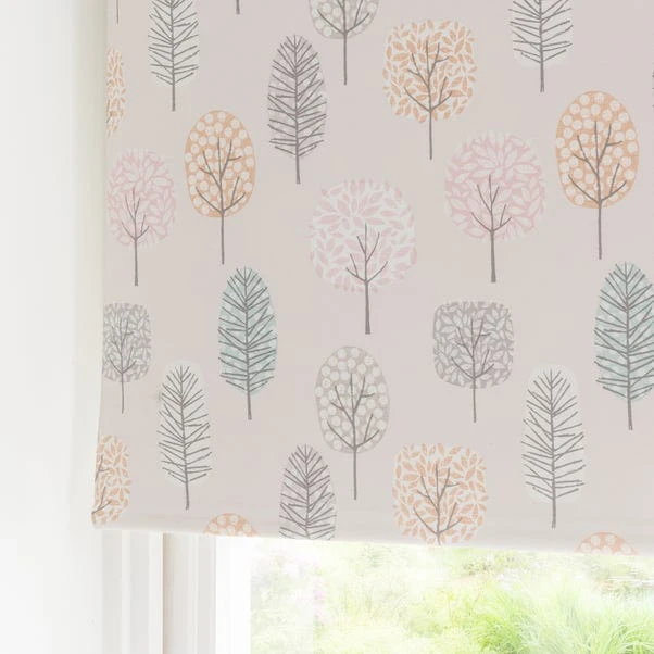 Sweet Trees Pink Blackout Roller Blind 11 Sweet Trees Pink Blackout Roller Blind - Image 9