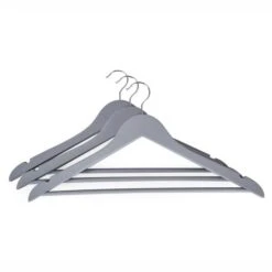 Pack Of 3 Wooden Hangers -Home Furnishing Store 30671174