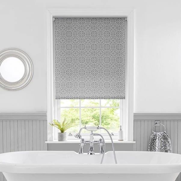 Purity Tile Moisture Resistant Daylight Roller Blind 7 Purity Tile Moisture Resistant Daylight Roller Blind - Image 5