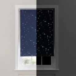 Glow In The Dark Stars Cordless Blackout Roller Blind -Home Furnishing Store 30672564 alt08