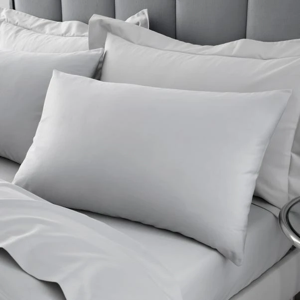 Hotel Cotton 230 Thread Count Sateen Standard Pillowcase Pair 5 Hotel Cotton 230 Thread Count Sateen Standard Pillowcase Pair - Image 3