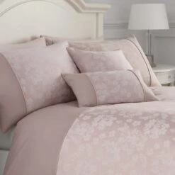 Serene Blossom Blush Duvet Cover And Pillowcase Set -Home Furnishing Store 30676894 alt01