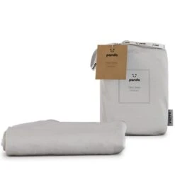 Panda Bamboo White Fitted Sheet -Home Furnishing Store 30677543 alt01