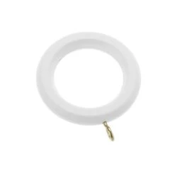 Ashton Fixed Wooden Curtain Pole With Rings -Home Furnishing Store 30687673 alt03