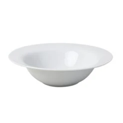 Purity Rim Porcelain Pasta Bowl