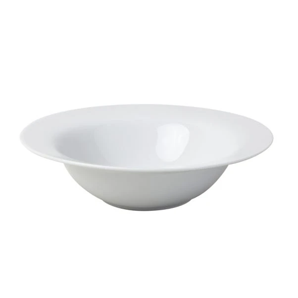 Purity Rim Porcelain Pasta Bowl 3 Purity Rim Porcelain Pasta Bowl