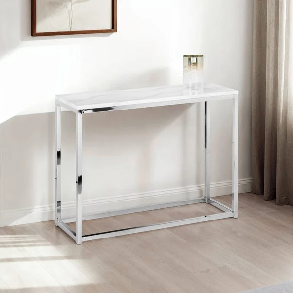 Scala Console Table - White 3 Scala Console Table - White
