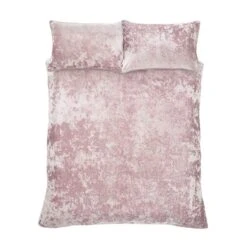Catherine Lansfield Crushed Velvet Duvet Cover And Pillowcase Set -Home Furnishing Store 30705247 alt07