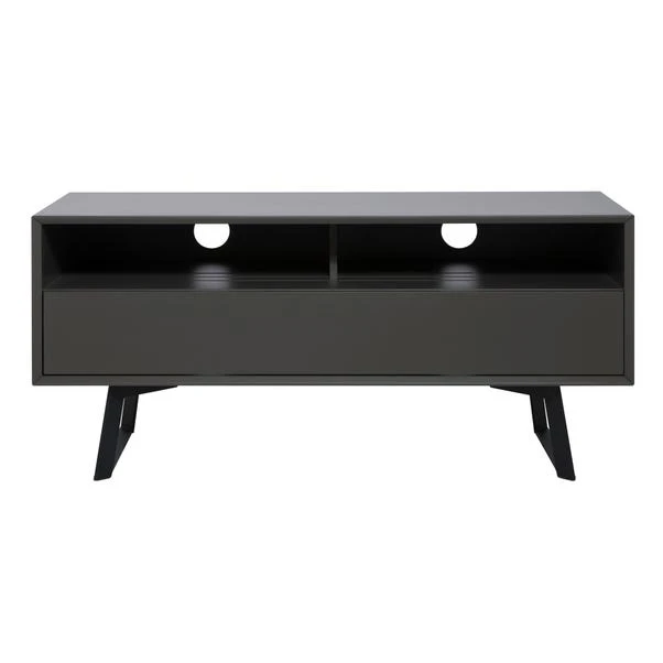 Carbon TV Unit, Black For TVs Up To 55" 3 Carbon TV Unit, Black For TVs Up To 55"